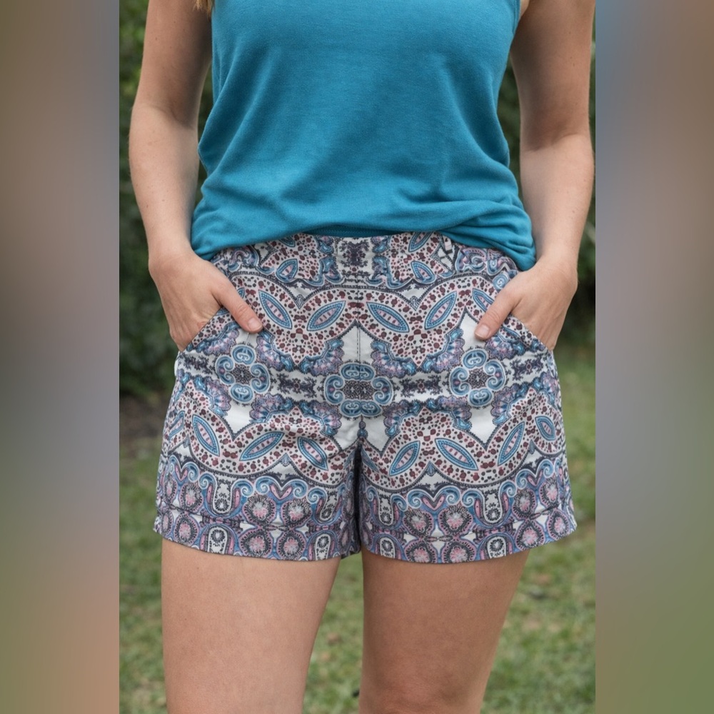 Express Like New Printed Shorts Size 0